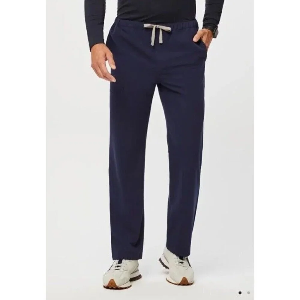 FIGS Pisco Technical Collection Blue Scrub Pants Men's Sz Large